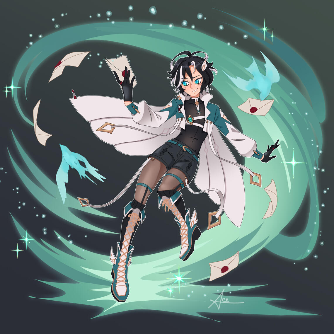 Full Body with Simple BG